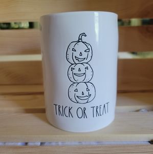 RAE DUNN Halloween trick or treat candle